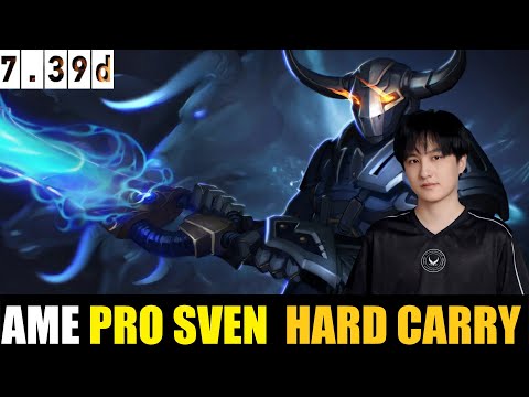 🤯 AME[SVEN] HC 7.39D - DOTA 2 HIGHEST MMR MATCH#dota2    #dota2gameplay   #ame