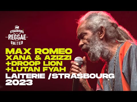 MAX ROMEO "THE ULTIMATE TOUR" Xana & Azizzi ROMEO / DROOP LION + LUTAN FYAH - Strasbourg Laiterie