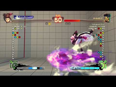 SSFIVAE~ Juri (Lutuna) vs.  M.Bison (followupURSF) HD