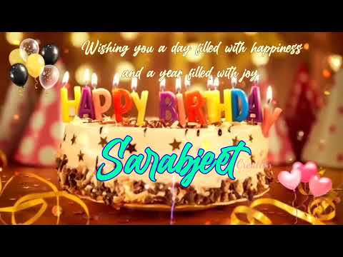 Happy Birthday Sarabjeet 🎉🎂