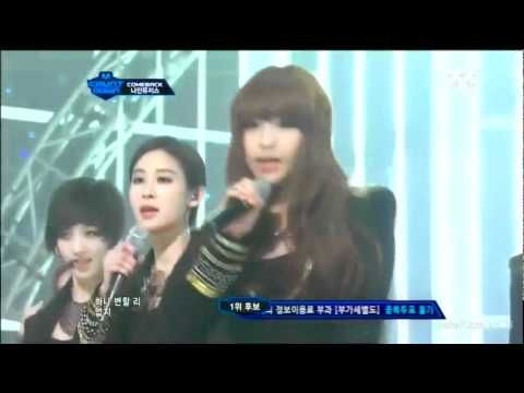 Nine Muses - News [M!Countdown Comeback Stage]