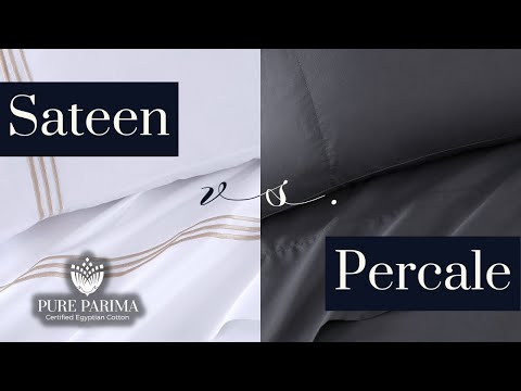 Sateen vs. Percale Sheets - What's the Difference? | PURE PARIMA