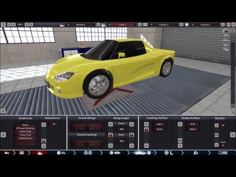 Building A Modern Sports Car In Automation (the car company tycoon game)