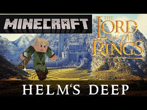 Epic Siege at Helm’s Deep! Minecraft LOTR Adventure w/ Friends!