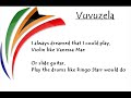 Vuvuzela song (truhlik_fredy) - Známka: 2, váha: velká