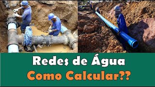 Como Calcular Redes de Distribuição de Água -  Rede Ramificada