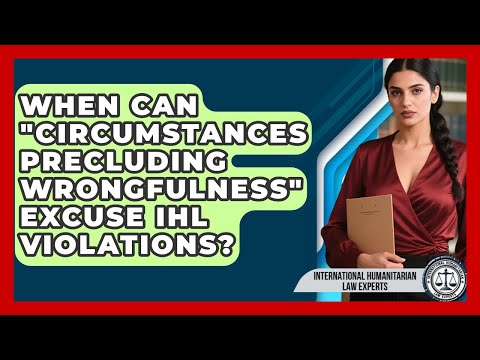 When Can "Circumstances Precluding Wrongfulness" Excuse IHL Violations?