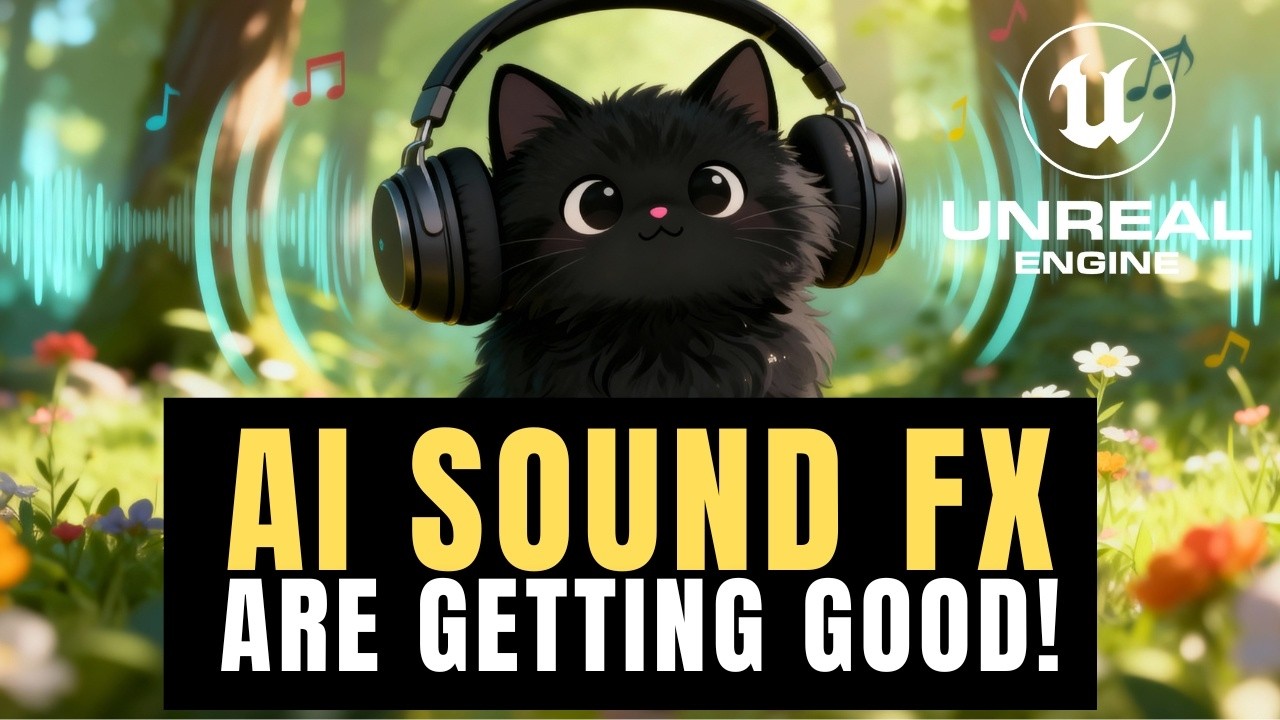 Create Any Sound FX for your Game with AI - Unreal Engine UE5