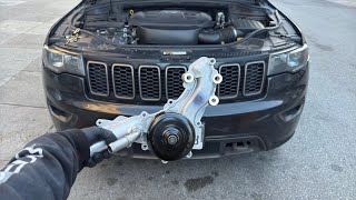 How to replace water pump on 2011– 2021 Jeep Grand Cherokee 3.6L V6￼