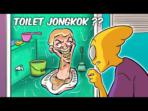 GAMAU B3R4K ?? TOILET JONGKOK LEBIH SEHAT ?? | ANIMASI DEXO