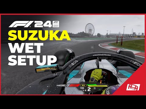 F1 24 Suzuka (Japan) WET Car Setup 🌧️