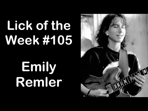 Lick of the Week #105 (Emily Remler ii V I Lick)