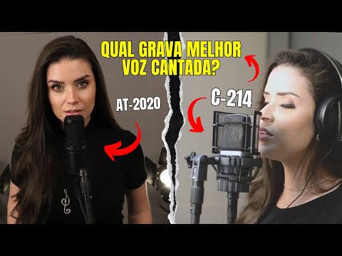 AT2020 vs AKG C214 – Qual é Melhor para CANTAR? Teste Real com Voz + Comparativo 2025