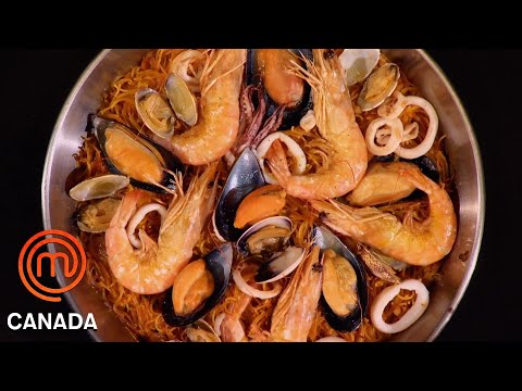 Valencian Fideuà Replication Pressure Test in 20mins! | MasterChef Canada | MasterChef World
