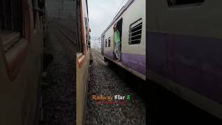 😎 Express vs Local Train Parallel Race #shots #indianrailways #shortsvideo