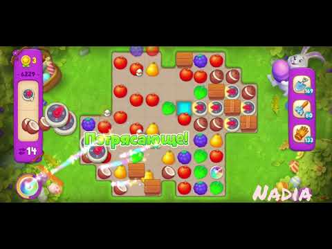 Gardenscapes Level 6229🥀. No Boosters used