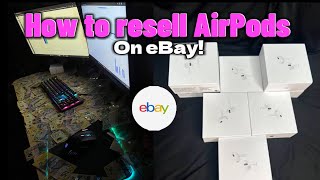 HOW TO RESELL AIRPODS  ON EBAY! (Keep listing up!)