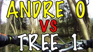 preview picture of video '~ punching a tree on my dirt bike ~ EnduroKent Exedown'