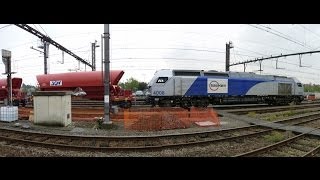 preview picture of video 'trains, Gare de Ath / treinen station Aat, Belgium, 11 oct 2013, parte 1 / 3'