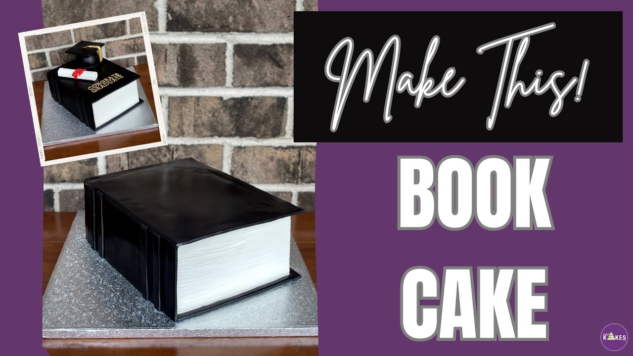 Make This Perfect Book Cake!