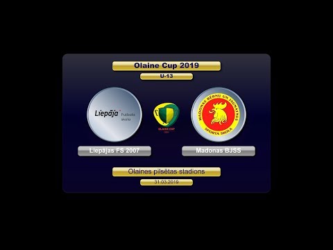 U-13 Liepājas FS 2007 - Madonas BJSS (Olaine Cup 2019)