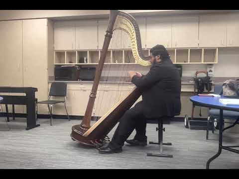 Promotional video thumbnail 1 for Emilio J, Harpist