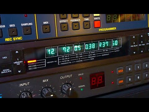 Roland SRV-2000 MIDI Digital Reverb 1985 - 1989 - Black imagen 6