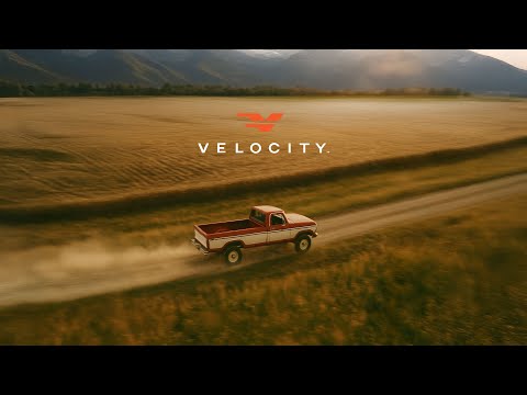 Re-Engineered Classic Ford F-250 | Velocity Heritage Series 1977 Ford F-250 in Red & White No. 2052