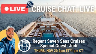 Cruise Chat: LIVE Q&A with Regent Seven Seas Cruises