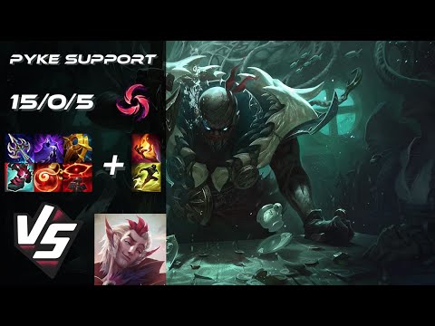 SUPPORT Pyke vs Rakan - NA Challenger Patch 25.22