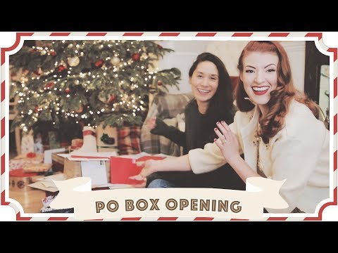 P.O. Box Unboxing! // Christmastide Day 6 [CC] Video