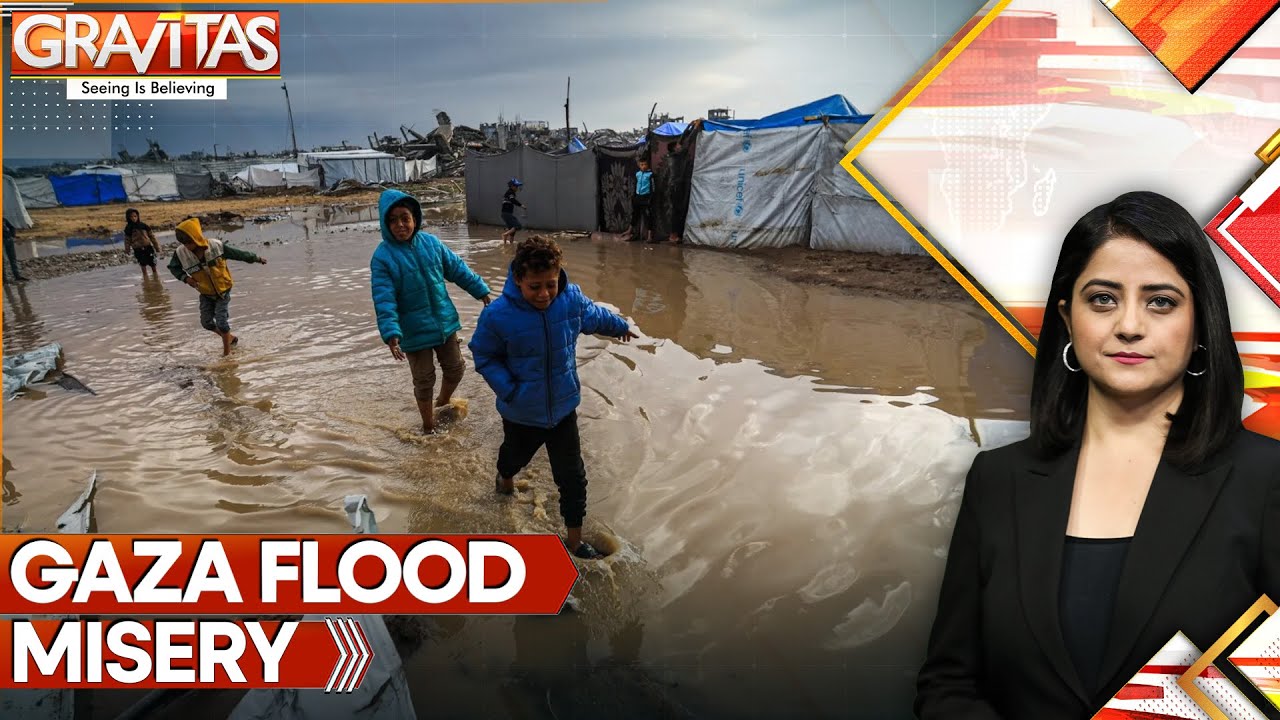 Flooding Threatens 40% Of Gaza's Population After Devastating War | GRAVITAS