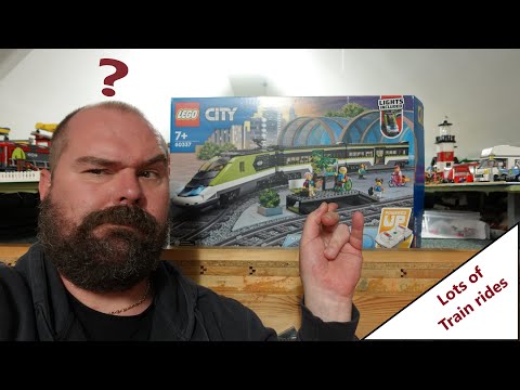 Passt der große Grüne Oschi durch meine Lego Stadt? LEGO - 60337 - Express Passenger Train