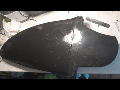 Finalising the rudder for my SCAMP.