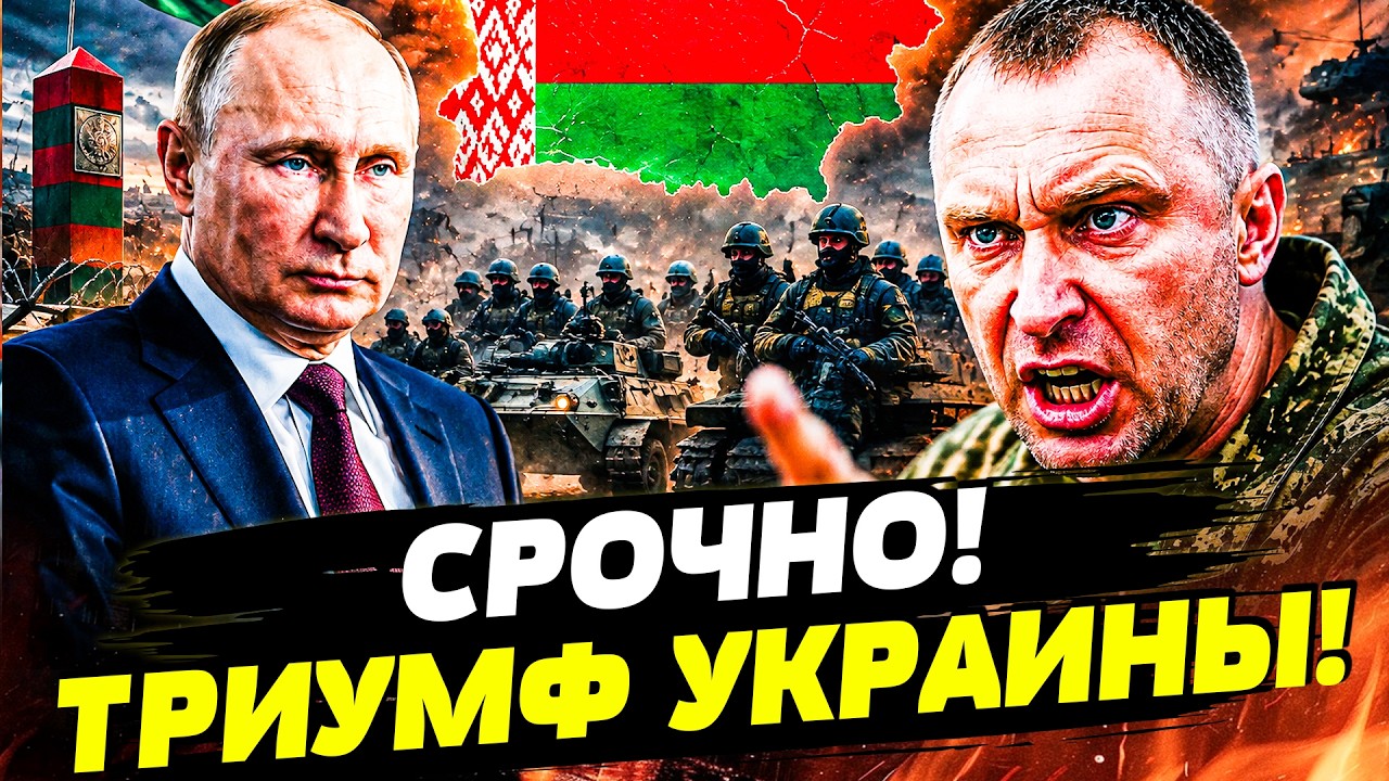 💥В ЭТОТ МОМЕНТ! ДРАПАТЫЙ РЕЗКО НАКИНУЛСЯ НА БЕЛАРУСЬ! РУССКИХ ЗАГНАЛИ В КАП?