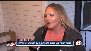 Federal agents raid houses as part of major drug bust in Kokomo