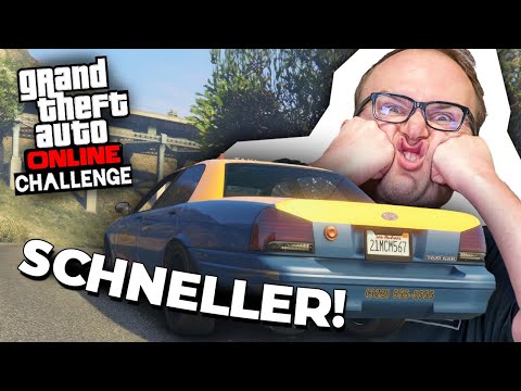 QUERFELDEIN ans ZIEL | GTA AI Taxi Challenge