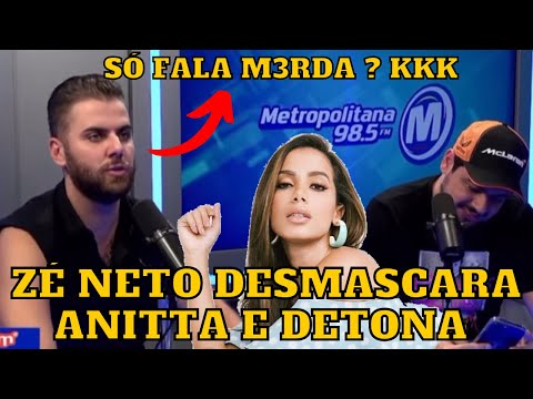 Zé Neto DESMASCARA Anitta e reascende BR1GA com a cantora “Falou Húmus”