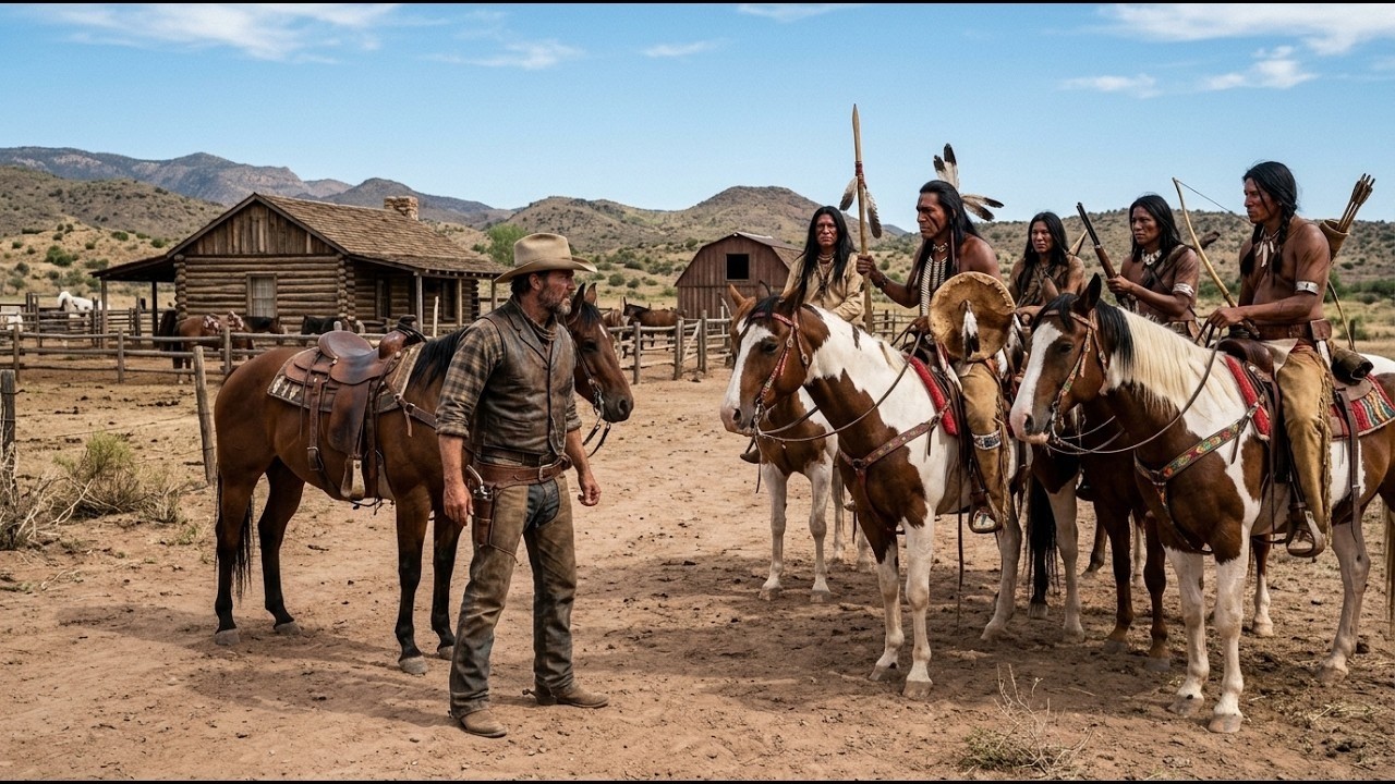 He Helped the Apache Girl Escape on His Horse — Days Later, Something Was Waiting at His Ranch