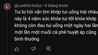 Bị khớp uống nhàu không còn đau nhức