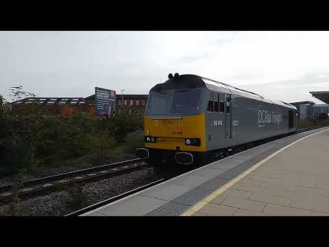 0Z60 DC Rail class 60 046 William Wilbaforce departing from Derby 7C light loco to Chaddesden