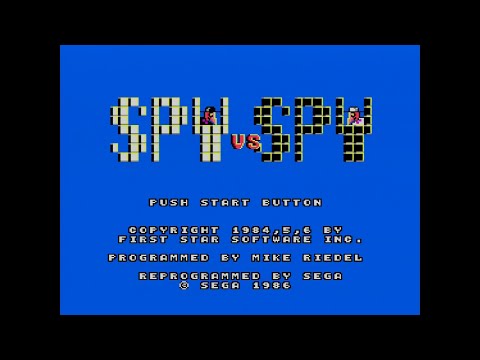 Spy Vs Spy (Sega Master System) - Zilog and Moto #87