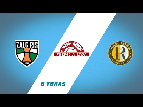 Futsal A lyga, remiama TOPsport | 8 turas | „Kauno Žalgiris“ – FSK „Radviliškis“ | Apžvalga