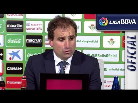 Press Conference Arrasate after Real Betis (0-1) Real Sociedad - HD