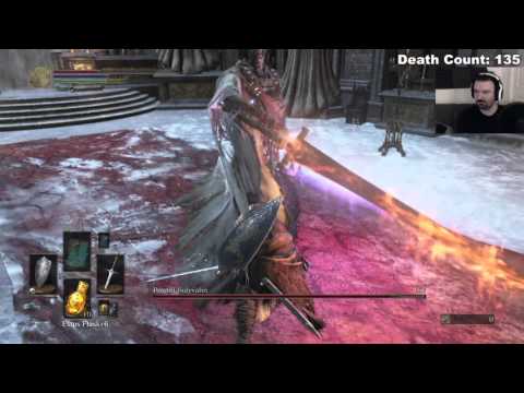 Dark Souls III playthrough pt63 - CURSE Frame Drops! Perseverance Pays Off (finally!)