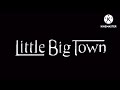 Little Big Town Rocket Man PAL High Tone Only 2018