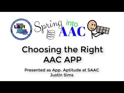 Choosing The Right AAC APP