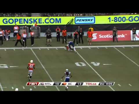 CFL Recap: Montreal 10, BC 43 - September 8, 2012