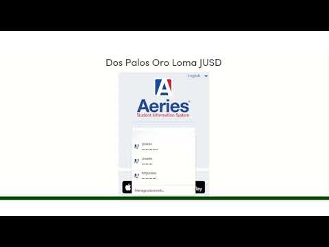 Change Aeries Password