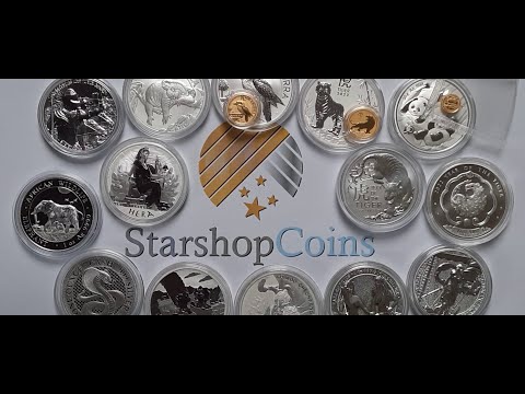 Unboxing moderne Silber-Unzen #019 - Paket von Starshop-Coins